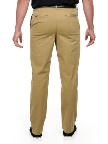 Style #2558P - Khaki Performance Stretch Pant - Male Fit